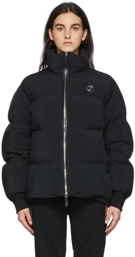 商品Burberry|Black Nylon Down Jacket,价格¥18800,第1张图片