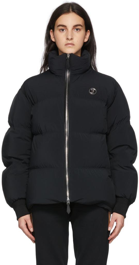 商品Burberry|Black Nylon Down Jacket,价格¥17860,第1张图片