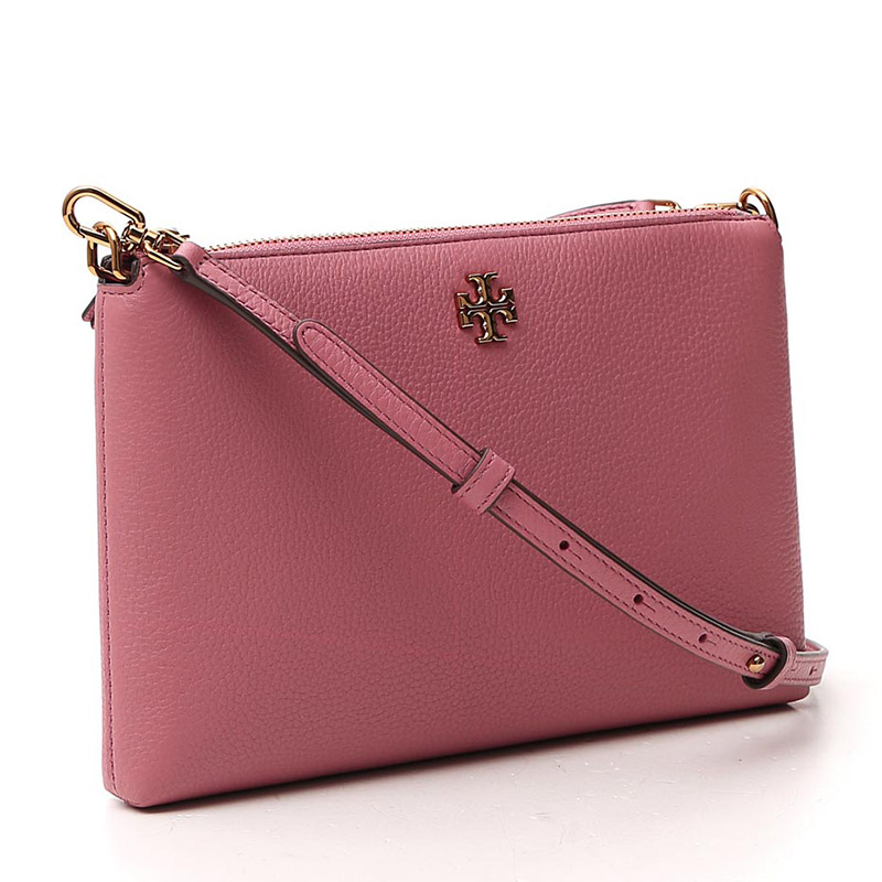 TORY BURCH 汤丽柏琦 女士粉色皮质单肩包 61385-651商品第4张图片规格展示