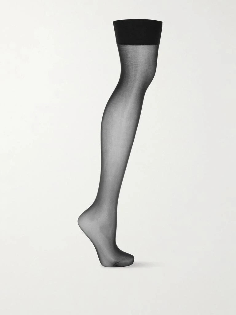 商品Wolford|Individual 10 丹尼长筒袜,价格¥303,第1张图片