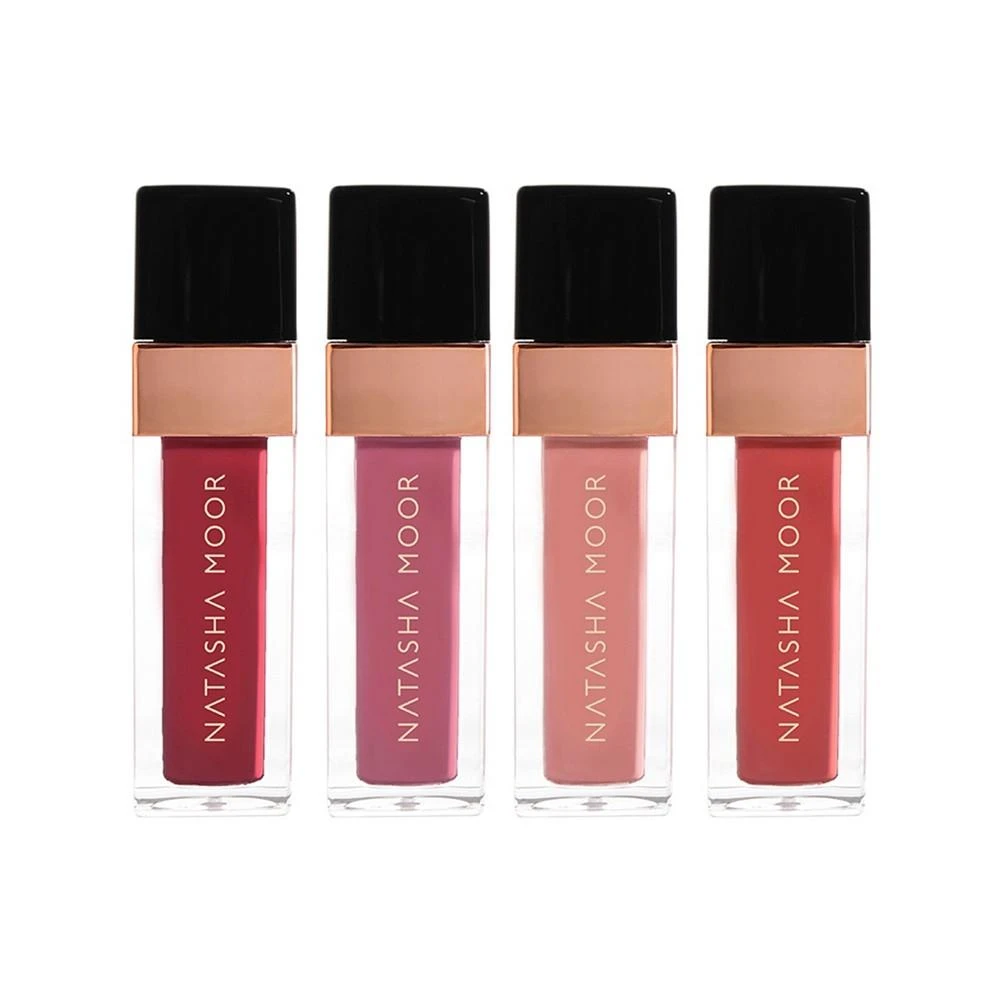 商品Natasha Moor|4-Pc. Powerhouse Fall in Love Collection Mini Molten Matte Set,价格¥272,第3张图片详细描述