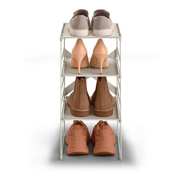 Level Adjustable Shoe Rack, Stores 4 Pairs 商品