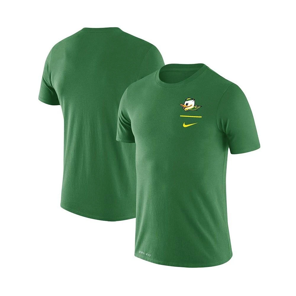 商品NIKE|Men's Green Oregon Ducks Mascot Logo Stack Legend Performance T-shirt,价格¥299,第2张图片详细描述