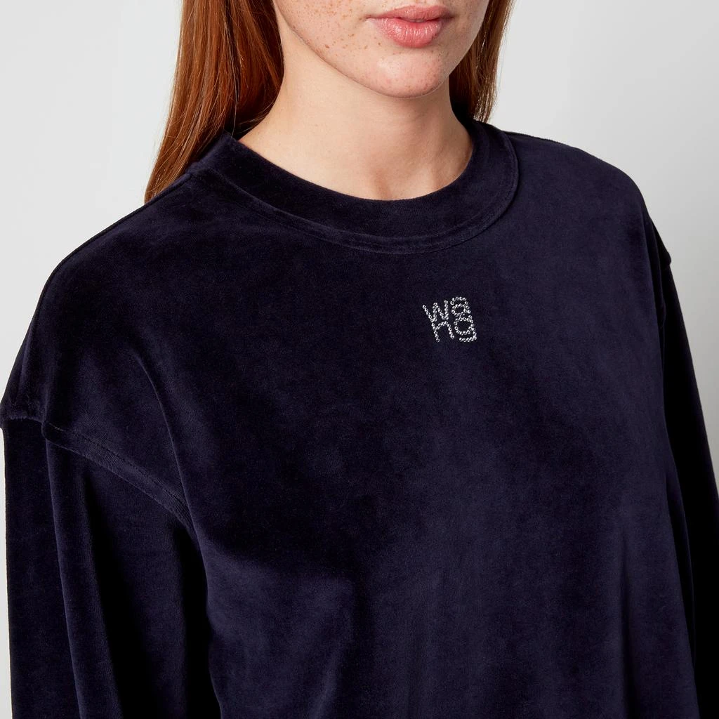 商品Alexander Wang|Alexander Wang Women's Crewneck Sweatshirt - After Dark,价格¥1503,第4张图片详细描述