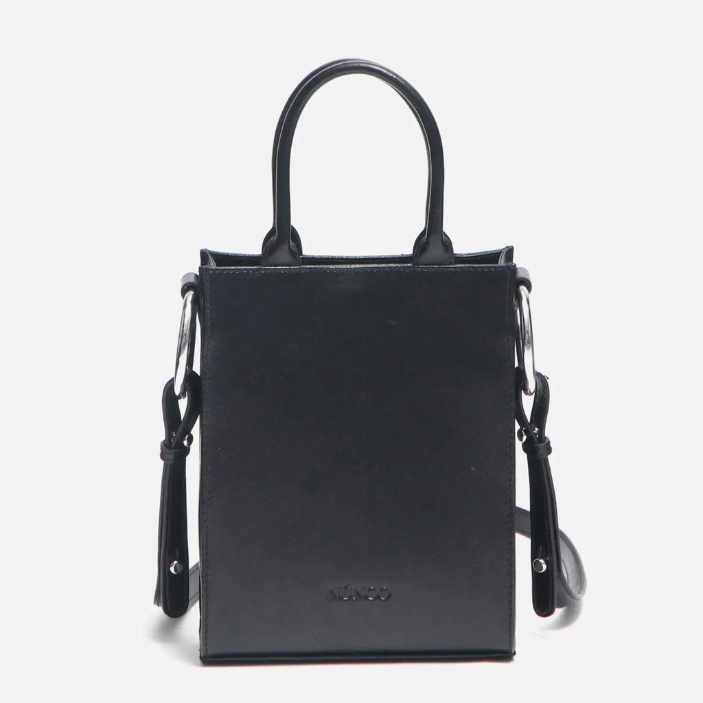 Núnoo Women's Florence Moonbag Mini Tote Bag - Black商品第1张图片规格展示