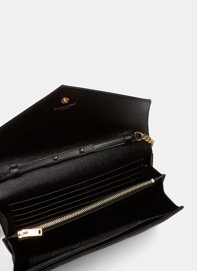 商品Yves Saint Laurent|Cassandre Matelassé Chain Wallet,价格¥9152,第5张图片详细描述