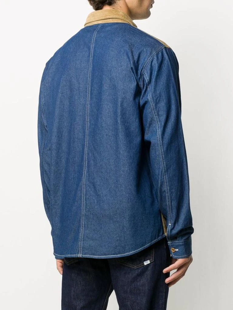 商品STUSSY|STUSSY Corduroy Denim Mix Shirt,价格¥1199,第4张图片详细描述