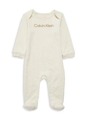 商品Calvin Klein|​Baby Boy’s Logo Footie,价格¥169,第1张图片