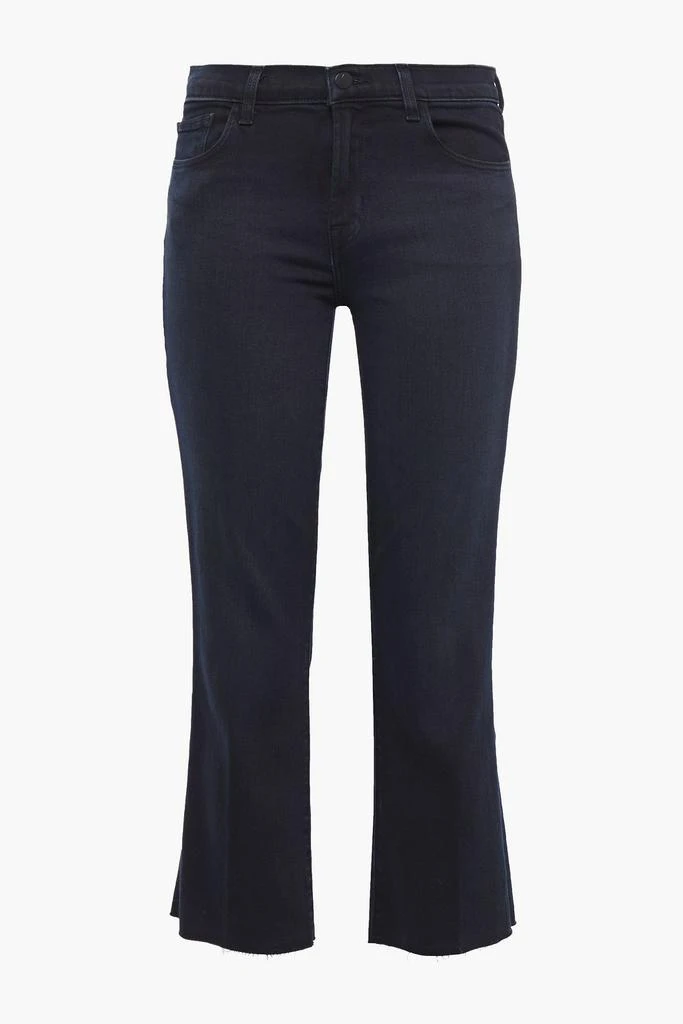 商品J Brand|Selena cropped mid-rise bootcut jeans,价格¥258,第1张图片