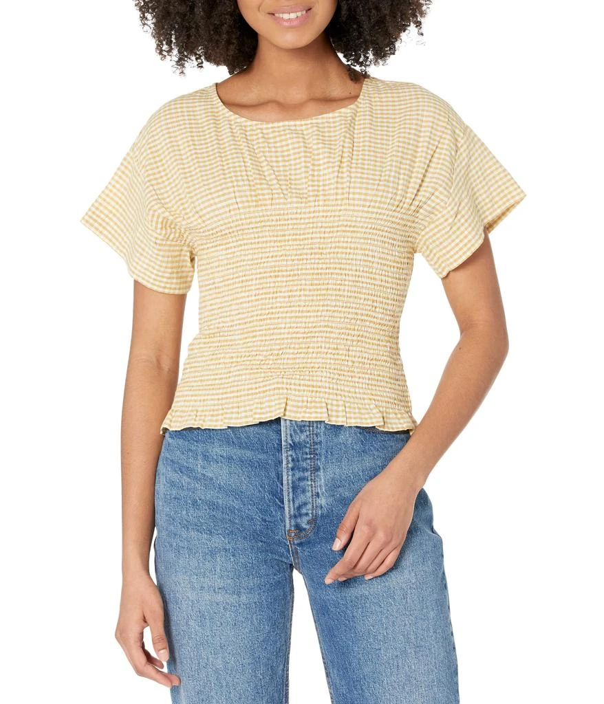 商品Madewell|Soares Top - Crinkle Cotton,价格¥585,第1张图片