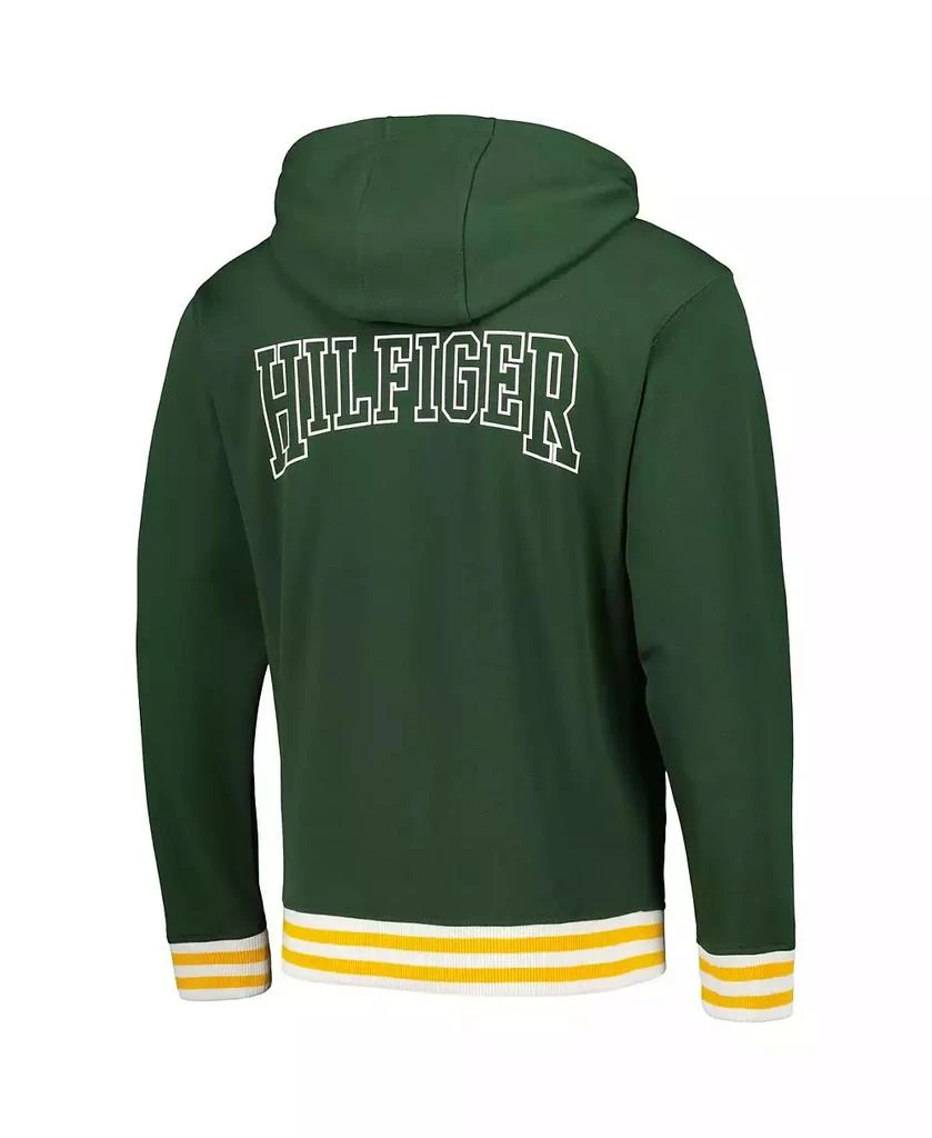商品Tommy Hilfiger|Men's Green Green Bay Packers Aaron Quarter-Zip Hoodie,价格¥741,第3张图片详细描述