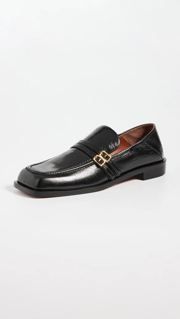 商品Manu Atelier|Double Belt Manu Loafers,价格¥1067,第1张图片