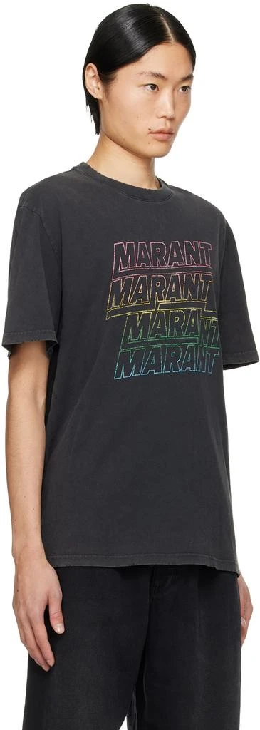 商品Isabel Marant|Black Hugo T-Shirt,价格¥835,第2张图片详细描述