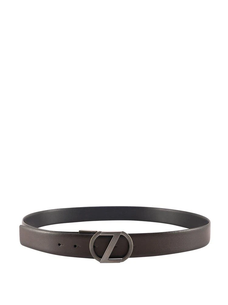 商品Zegna|Z Zegna Reversible Logo Buckle Belt,价格¥1332,第1张图片