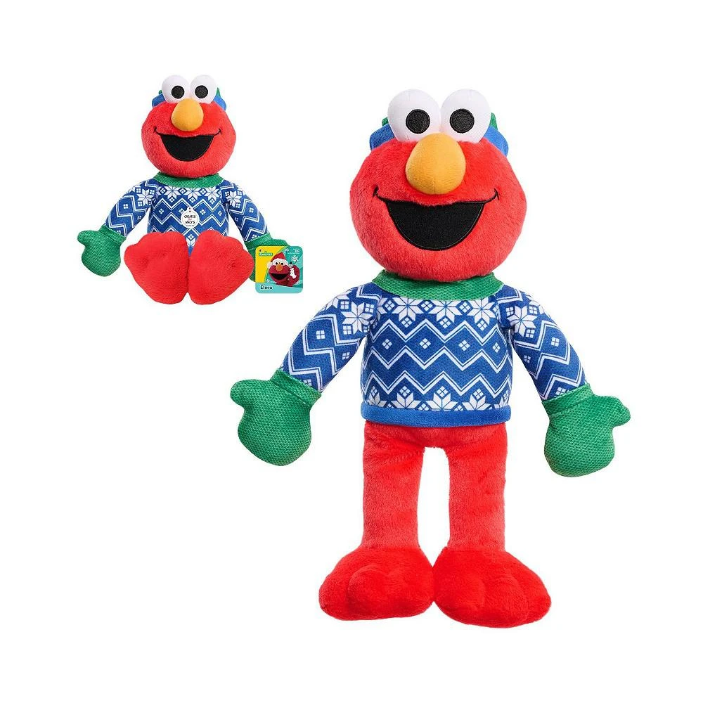 商品Macy's|CLOSEOUT! Holiday Elmo 15" Large Plush Stuffed Animal-Created for Macy's,价格¥75,第4张图片详细描述