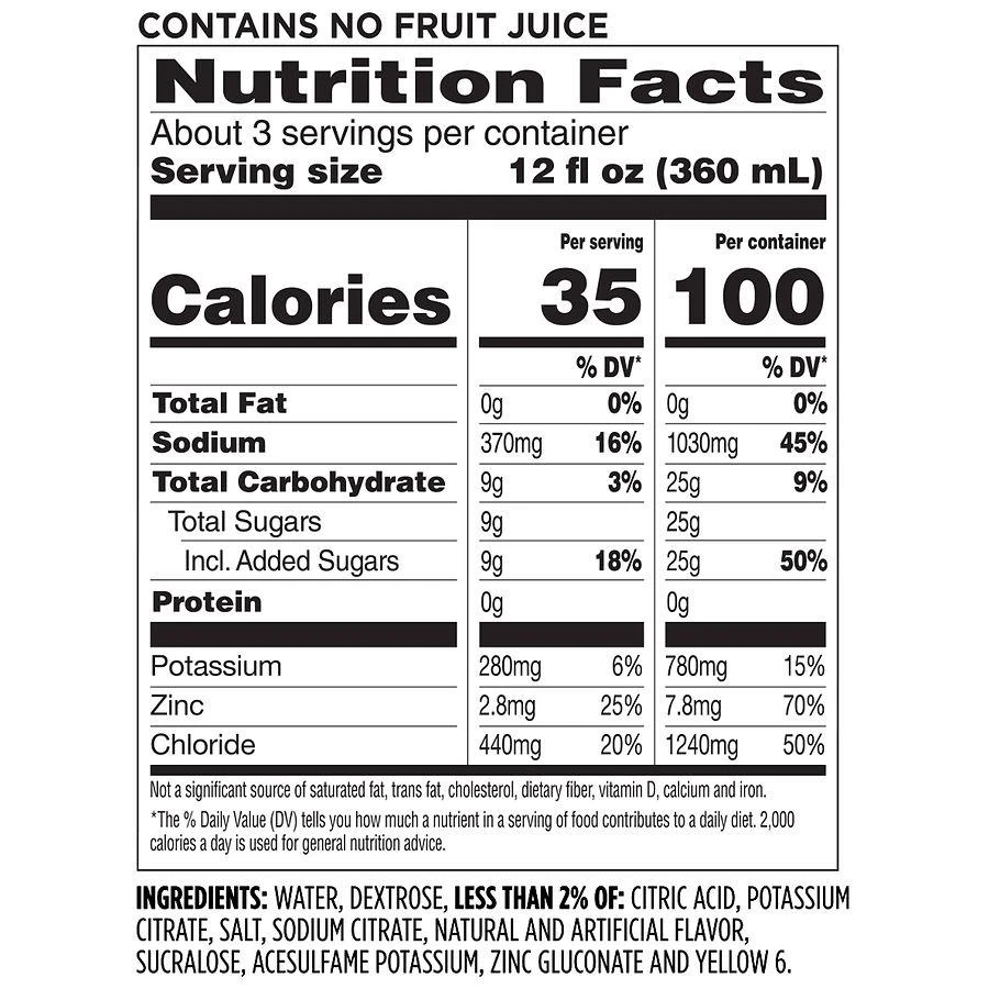 商品Walgreens|Electrolyte Solution Mixed Fruit,价格¥44,第3张图片详细描述