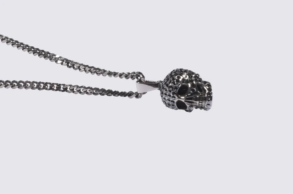 商品Alexander McQueen|SILVER-TONE METAL NECKLACE,价格¥2325,第2张图片详细描述