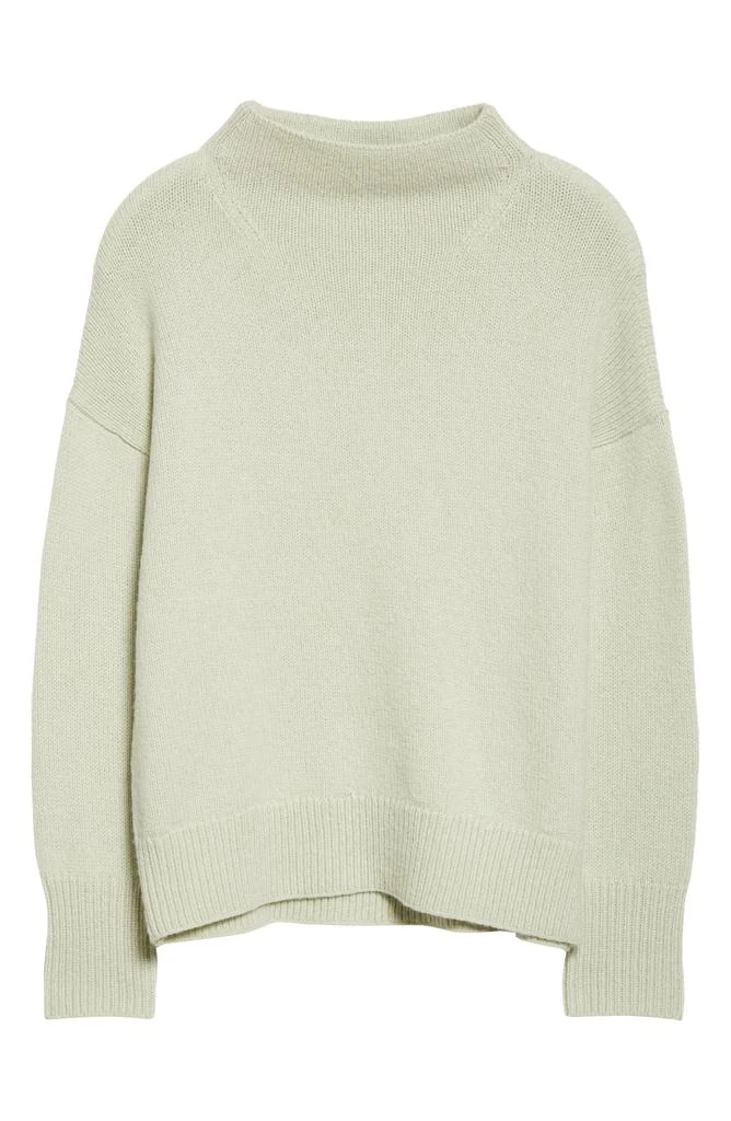 商品Vince|Marled Funnel Neck Wool Blend Sweater,价格¥638,第5张图片详细描述