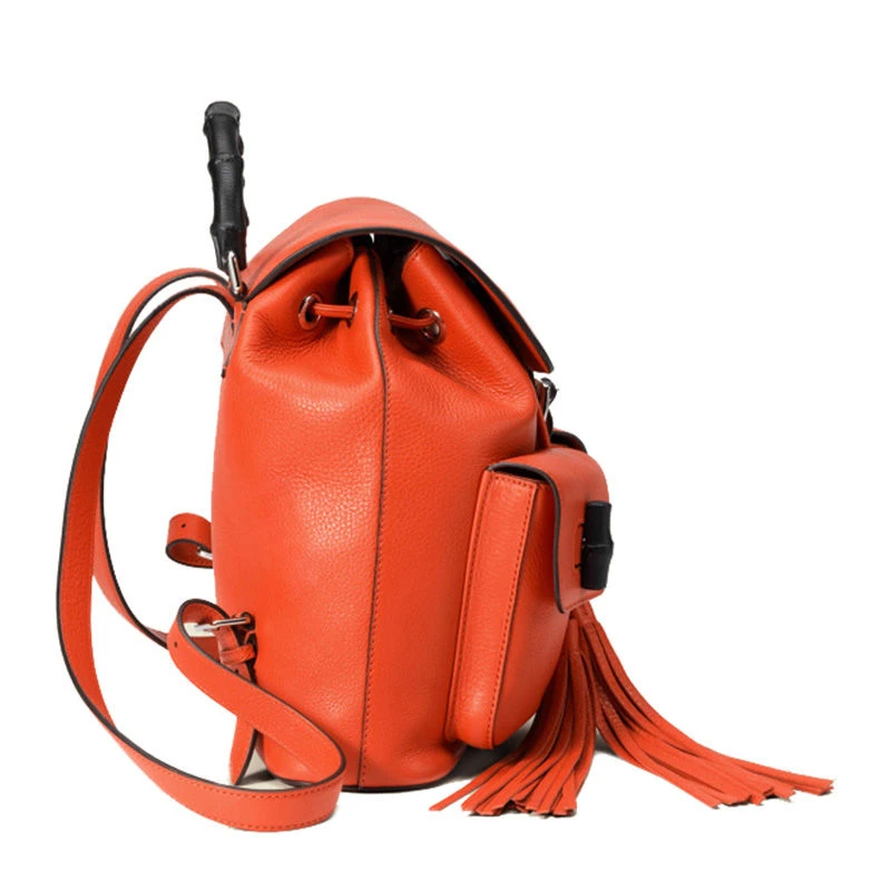 GUCCI 橙色女士双肩包 370833-A7M0N-6525 商品