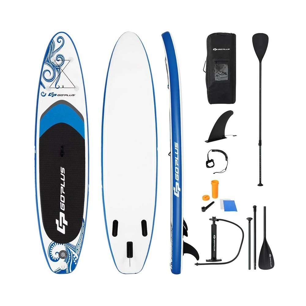 商品Costway|1 pcs 11' Inflatable Stand Up Paddle Board SUP Surfboard,价格¥1259,第1张图片