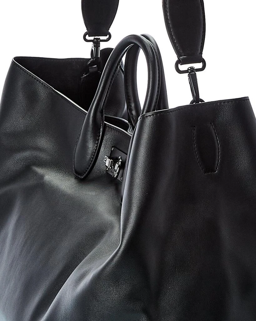 商品Salvatore Ferragamo|Salvatore Ferragamo Studio Leather Tote,价格¥18305,第3张图片详细描述