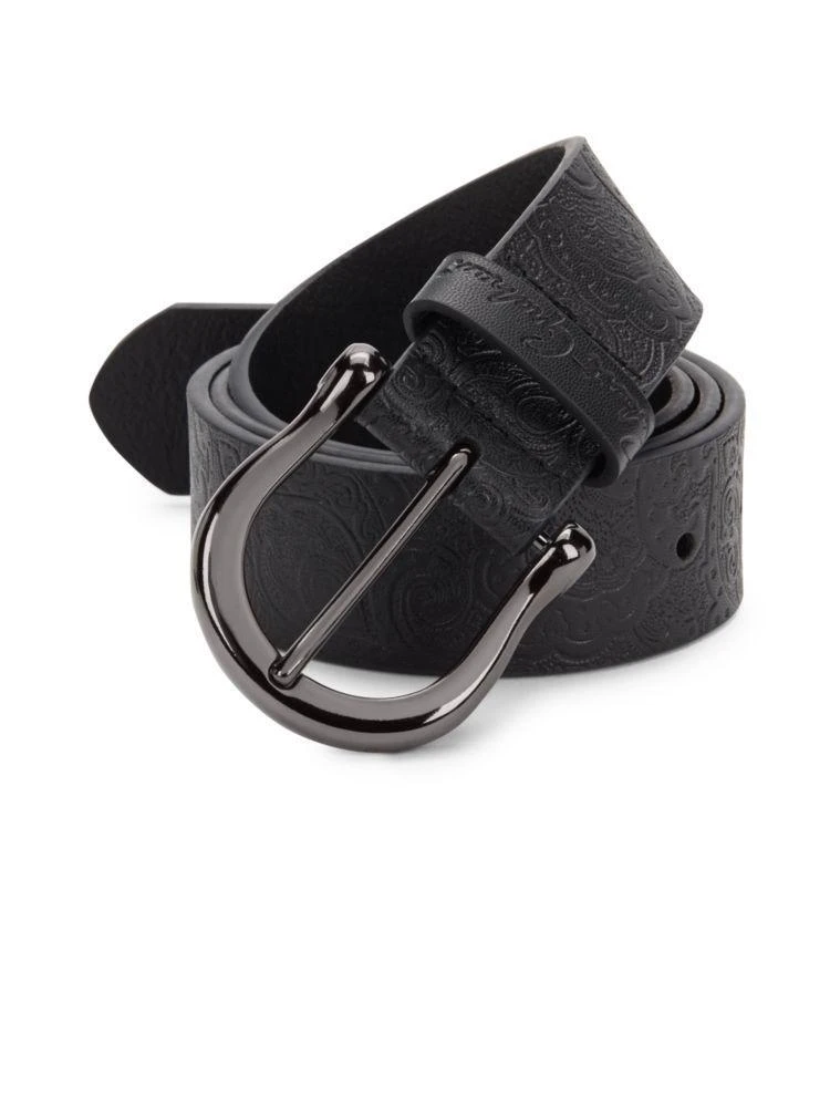 商品Robert Graham|Vince Leather Belt,价格¥240,第4张图片详细描述