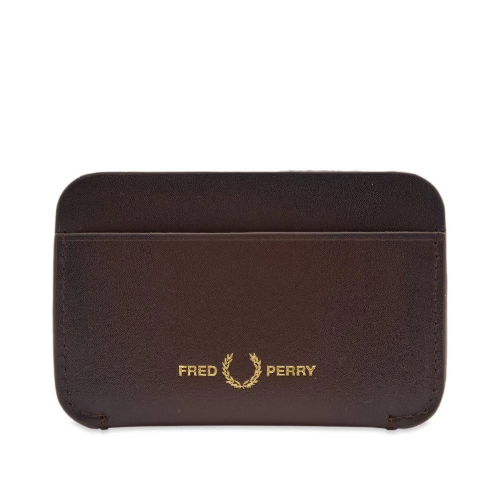 商品Fred Perry|Fred Perry Burnished Leather Cardholder,价格¥255,第1张图片