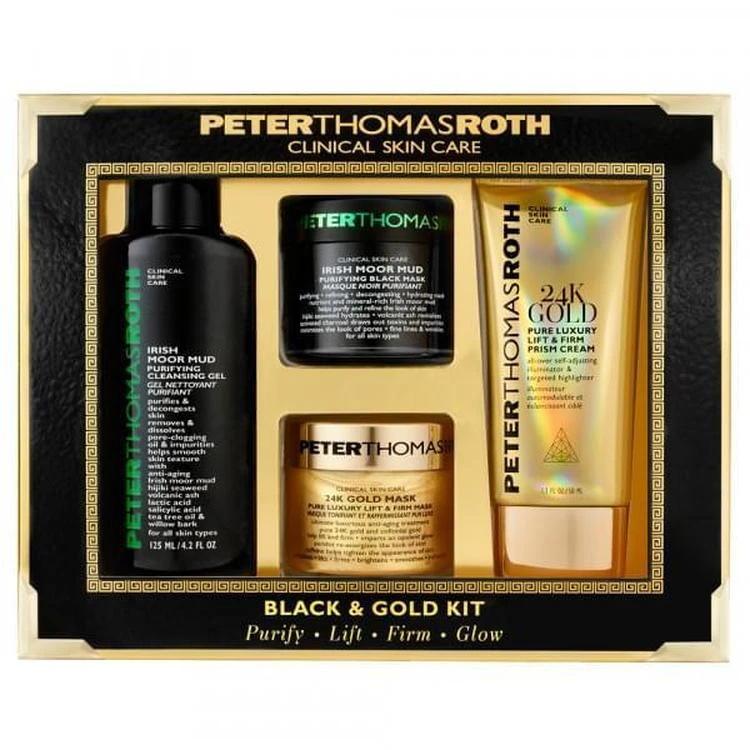 商品Peter Thomas Roth|Black & Gold Kit,价格¥484,第1张图片