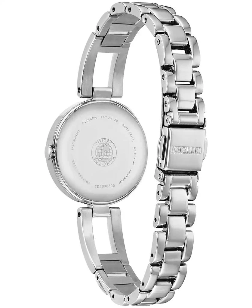 商品Citizen|Women's Eco-Drive Axiom Stainless Steel Bracelet Watch 28mm,价格¥1908,第4张图片详细描述