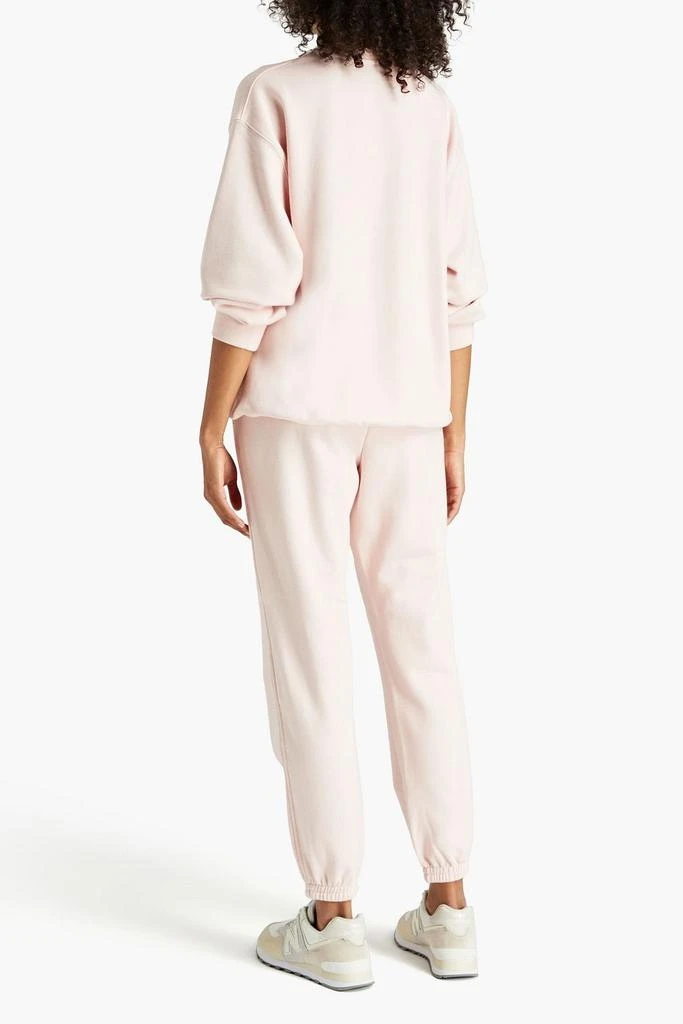 商品Zimmermann|French cotton-blend terry track pants,价格¥622,第3张图片详细描述