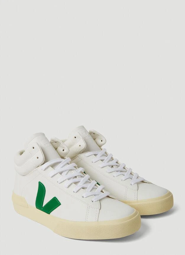 商品Veja|Minotaur High Top Sneakers in White,价格¥750,第2张图片详细描述
