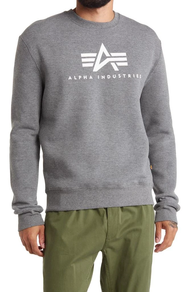 商品Alpha Industries|Basic Logo Crewneck Sweatshirt,价格¥188,第1张图片