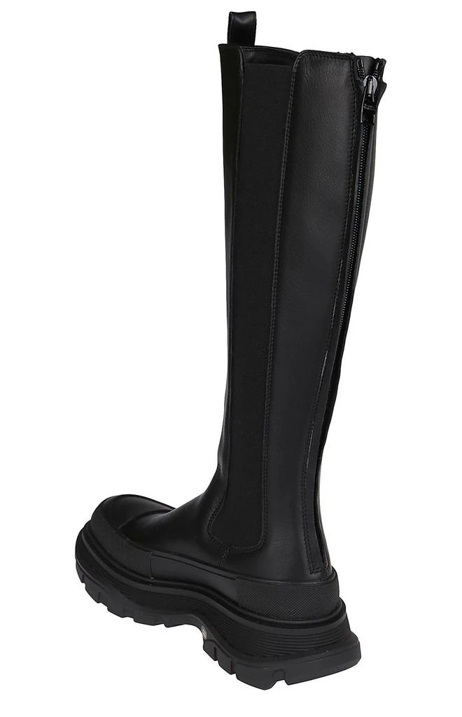 商品Alexander McQueen|Alexander McQueen Tread Slick Knee-High Boots,价格¥7452,第3张图片详细描述