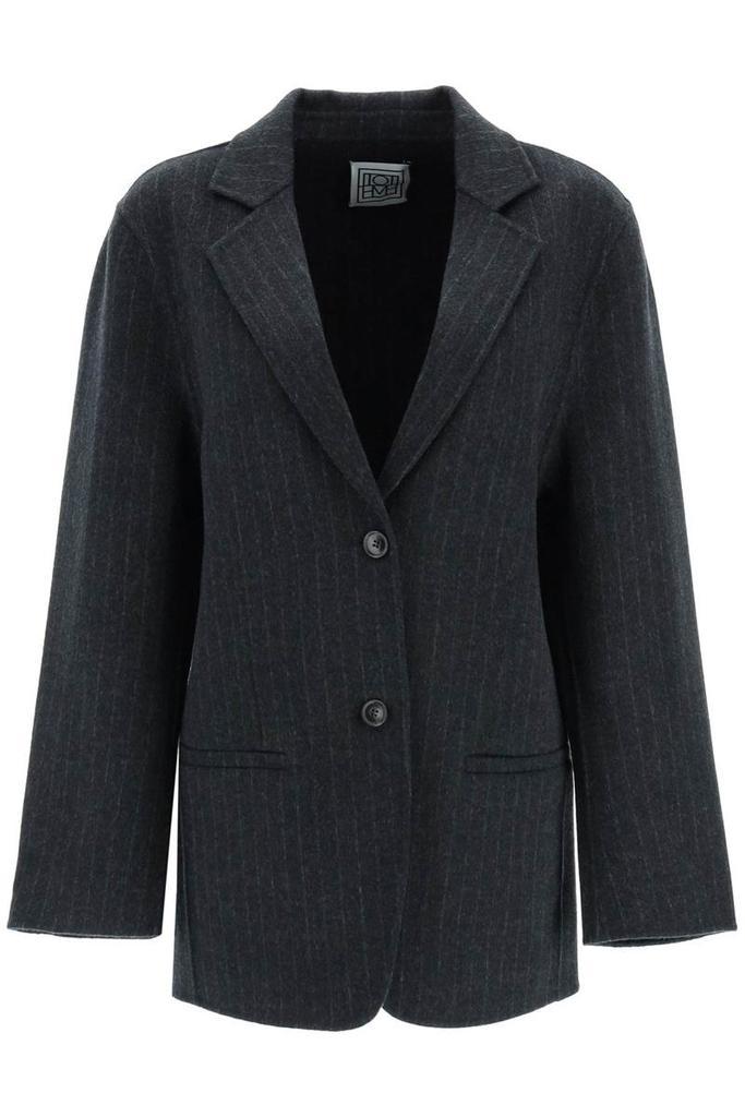 商品Totême|Toteme pinstripe double wool blazer,价格¥3702,第1张图片