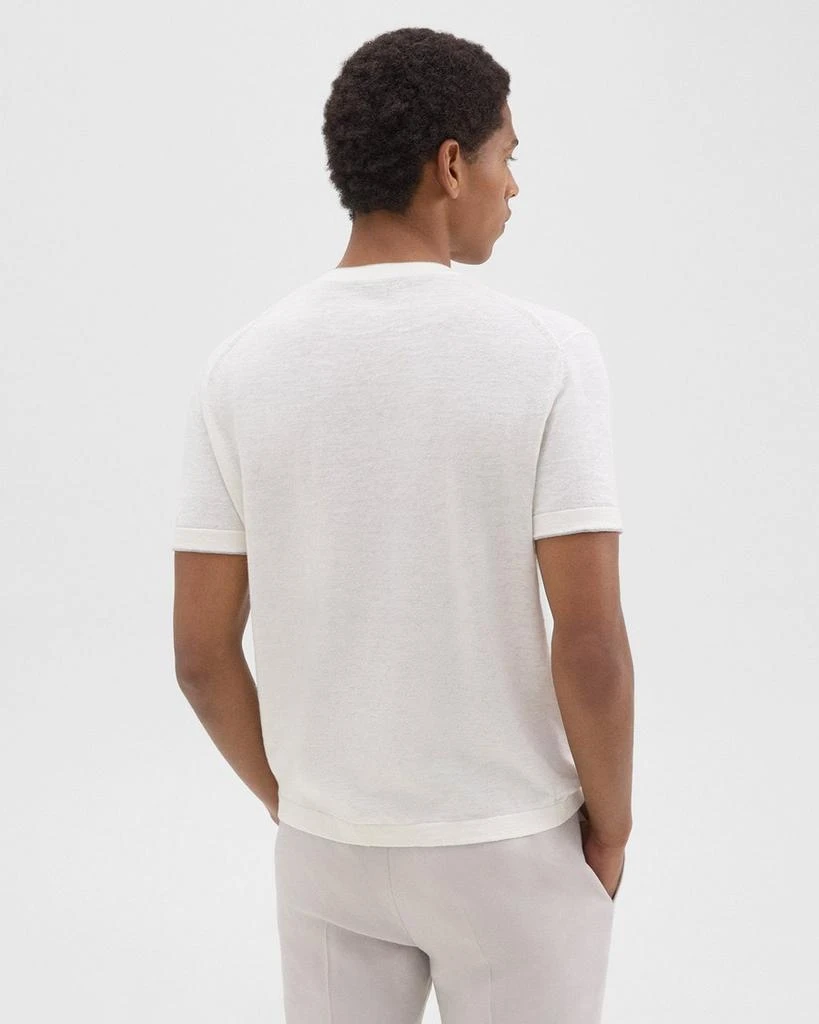 商品Theory|Sarior Tee in Cotton-Linen,价格¥731,第3张图片详细描述