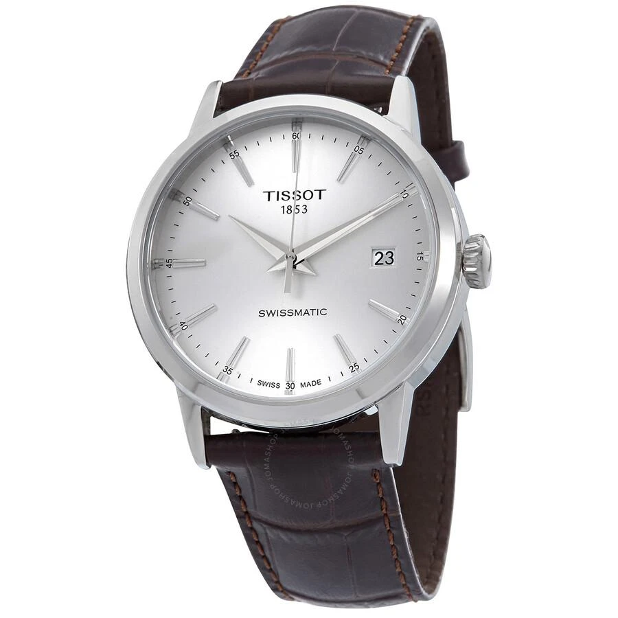 商品Tissot|Tissot Classic Dream Automatic Silver Dial Men's Watch T129.407.16.031.00,价格¥2343,第1张图片