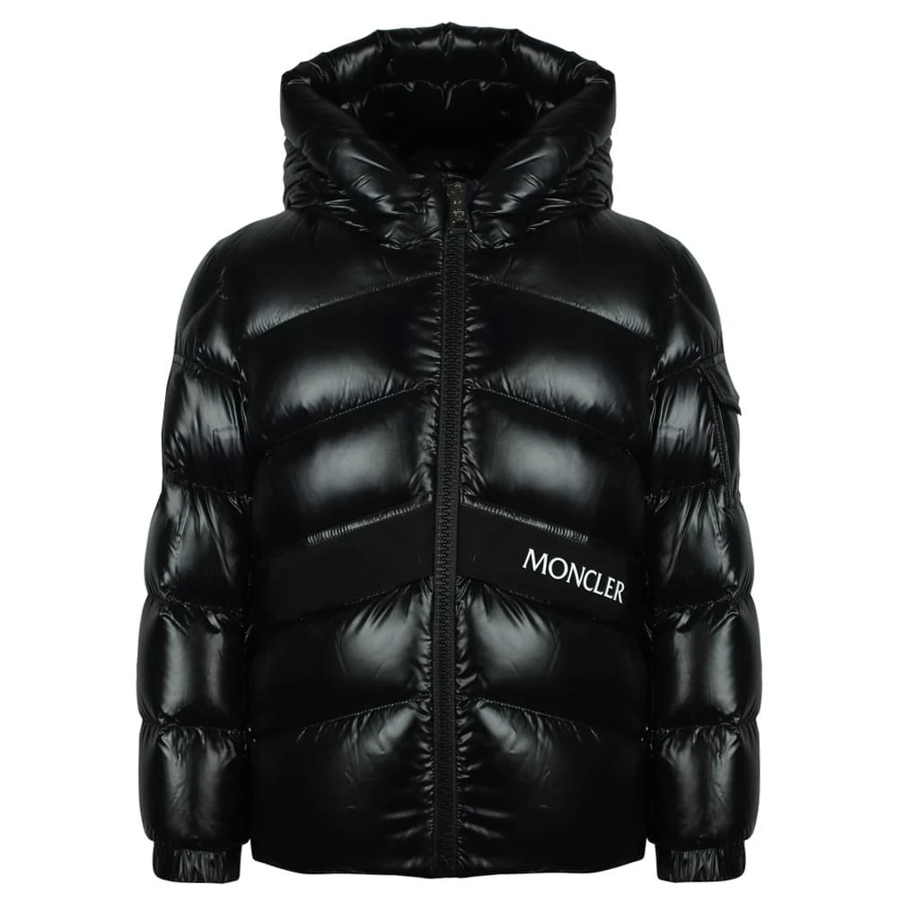 商品Moncler|Black Groseiller Hooded Down Jacket,价格¥4619,第1张图片