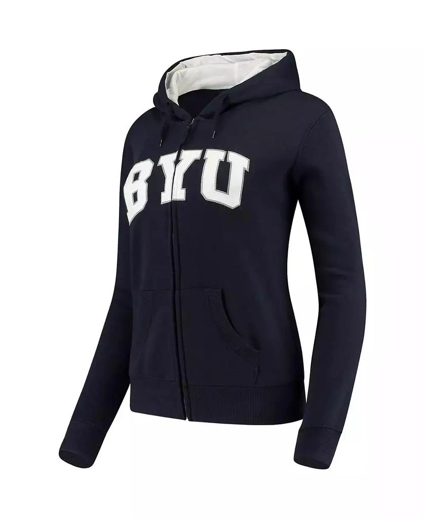 商品Colosseum|Women's Stadium Athletic Navy BYU Cougars Arched Name Full-Zip Hoodie,价格¥308,第2张图片详细描述