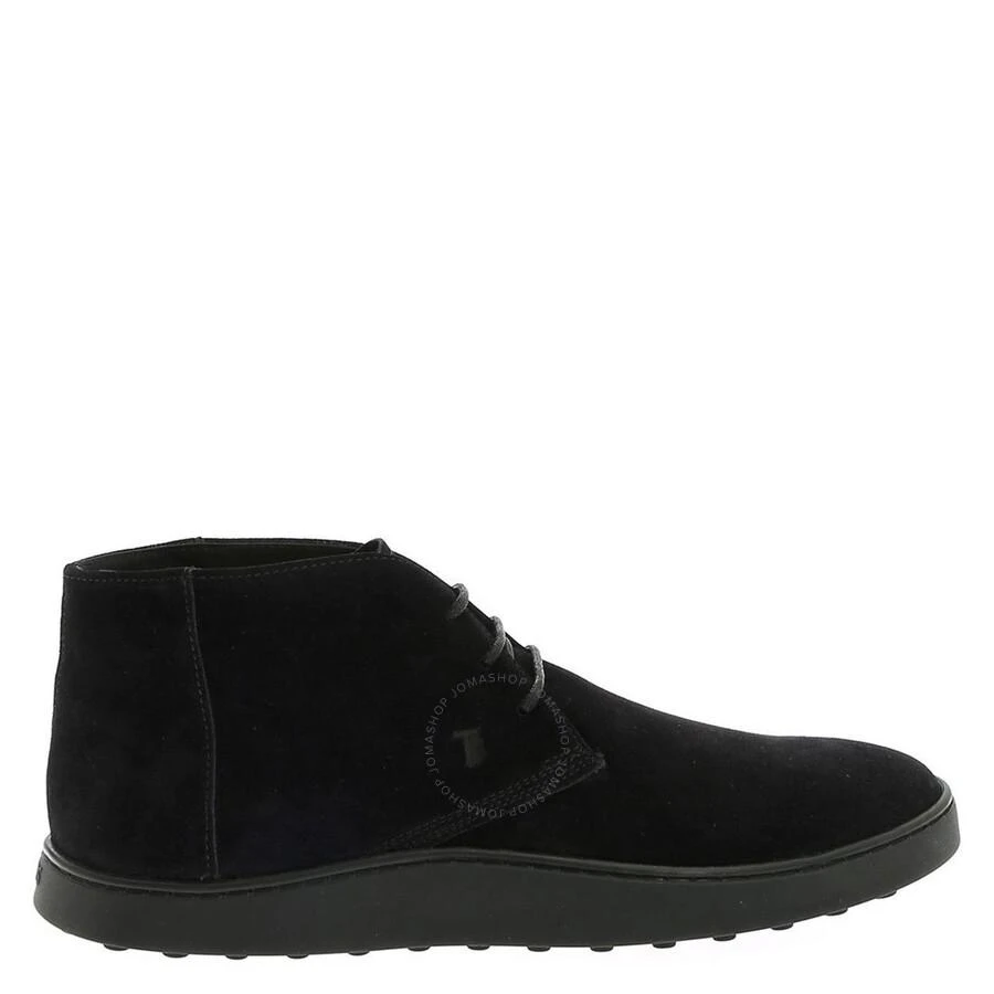 商品Tod's|Men's Black Suede Desert Boots With Box Rubber Sole,价格¥1468,第1张图片