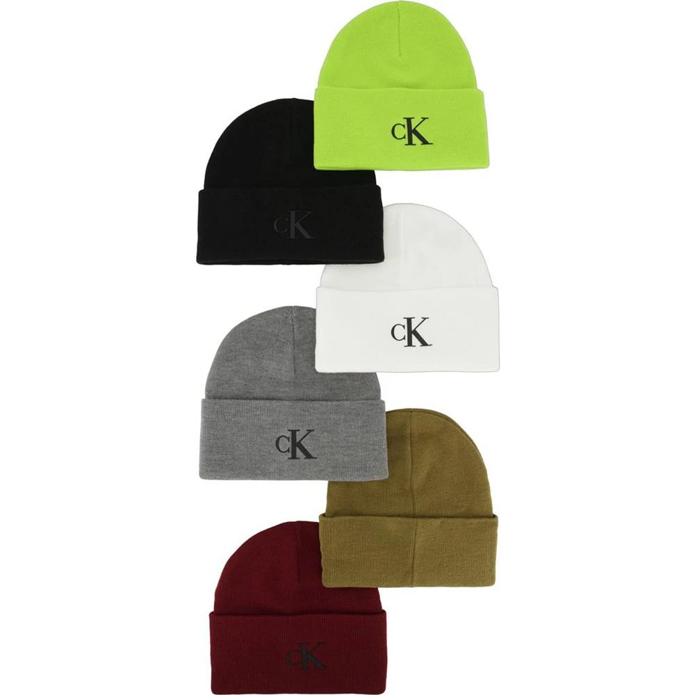 商品Calvin Klein|Men's Logo Cuff Hat,价格¥202,第3张图片详细描述