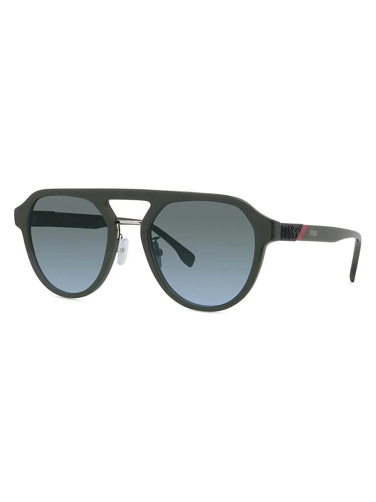 商品Fendi|54MM Pilot Sunglasses,价格¥2239,第2张图片详细描述