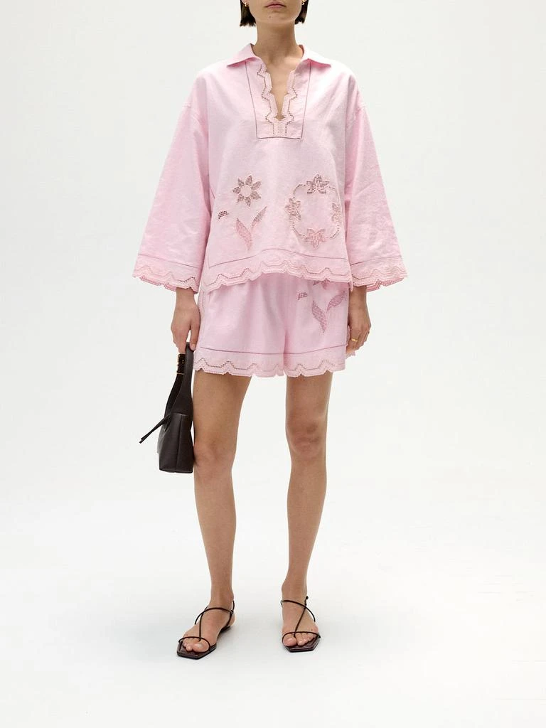 商品Oroton|Table Cloth Lace Top,价格¥3338,第4张图片详细描述