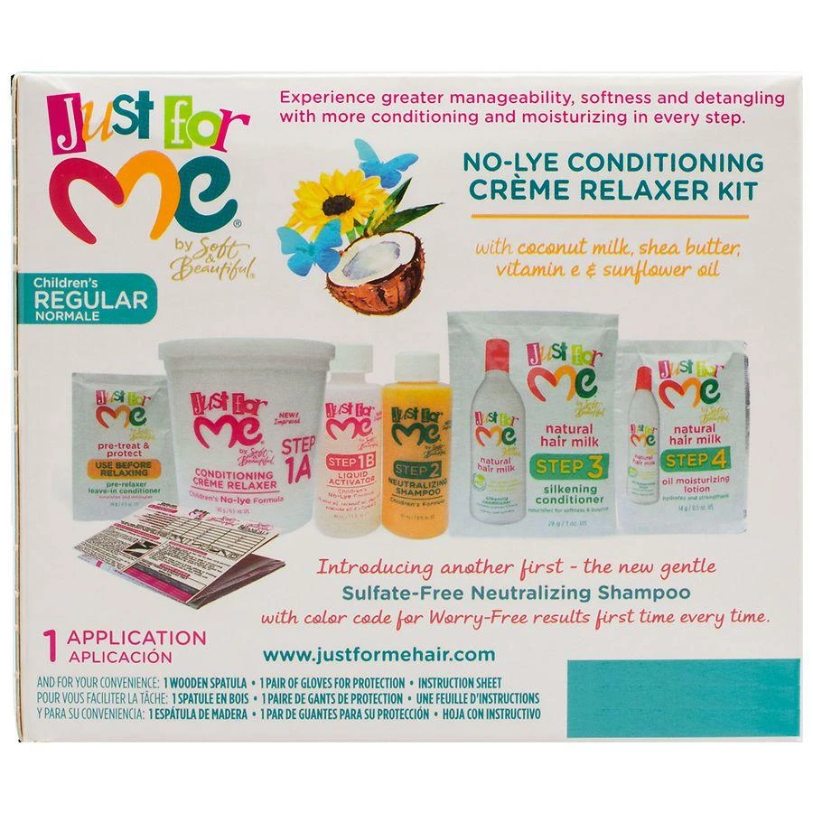 商品Just For Me|Relaxer Kit Regular,价格¥59,第2张图片详细描述