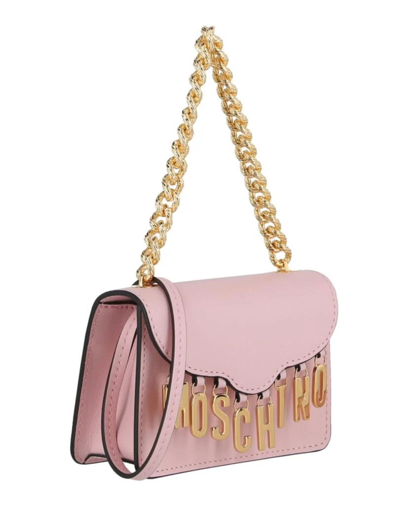 商品Moschino|Logo Charm Mini Shoulder Bag,价格¥4024,第2张图片详细描述