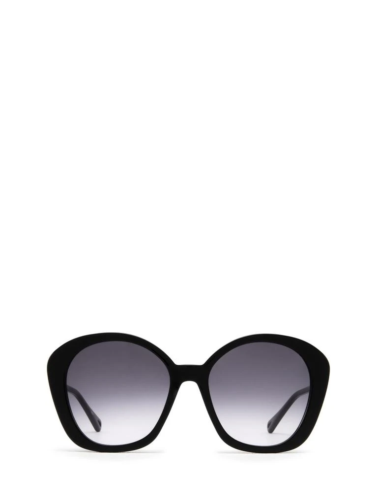 商品Chloé|Chloé CH0081S black female sunglasses,价格¥1499,第1张图片
