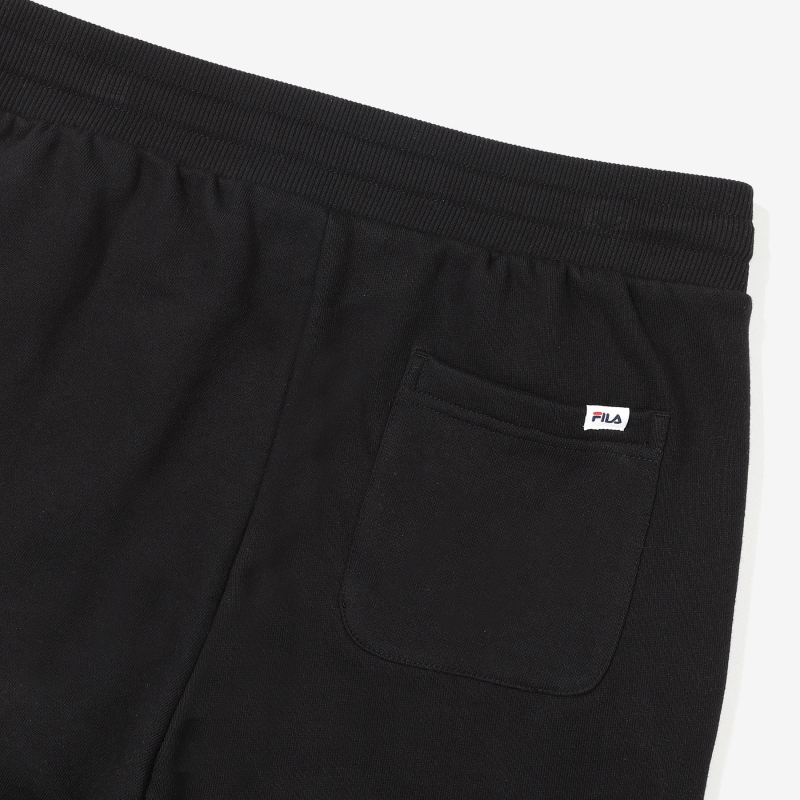 【享贝家】FILA男款Linear Logo 长裤休闲运动裤FS2FPE1102X-BLK（特价活动款）商品第5张图片规格展示