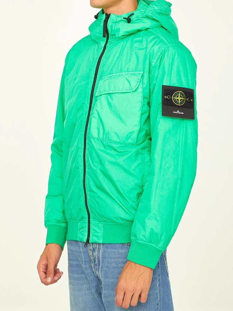 商品Stone Island|Green nylon jacket,价格¥4524,第2张图片详细描述