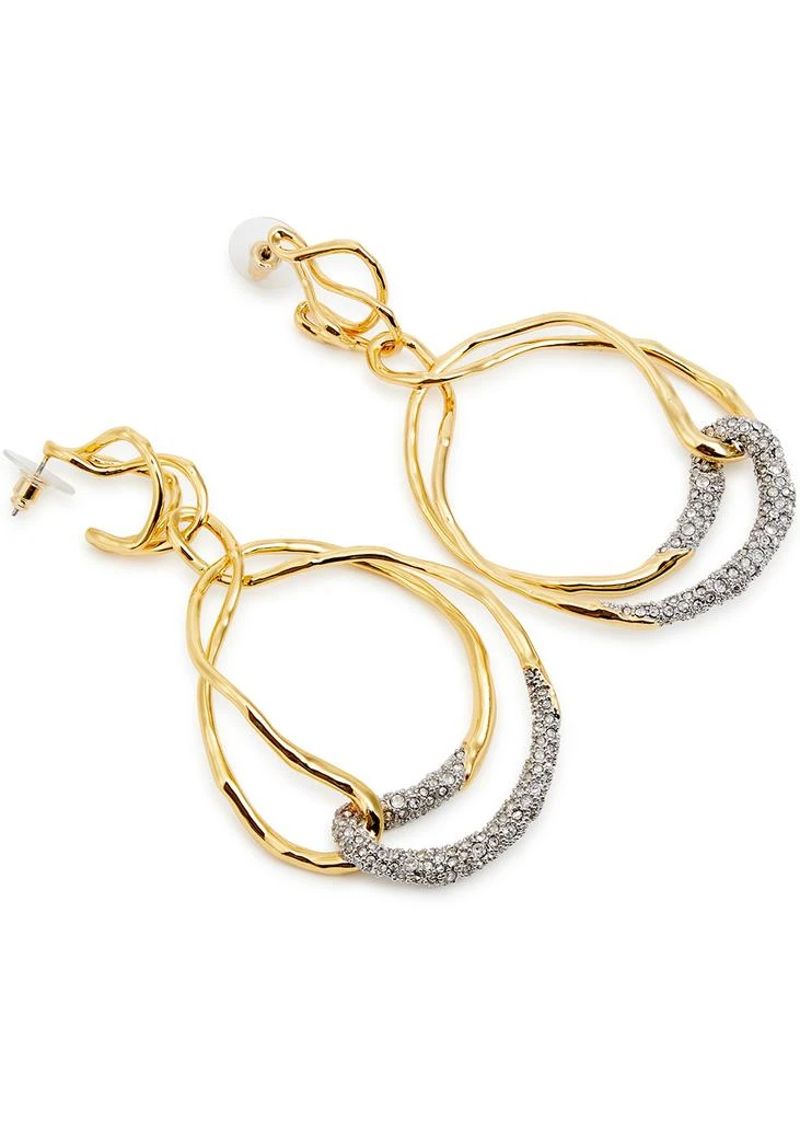 商品Alexis Bittar|Solanales embellished 14kt gold-plated earrings,价格¥3165,第3张图片详细描述