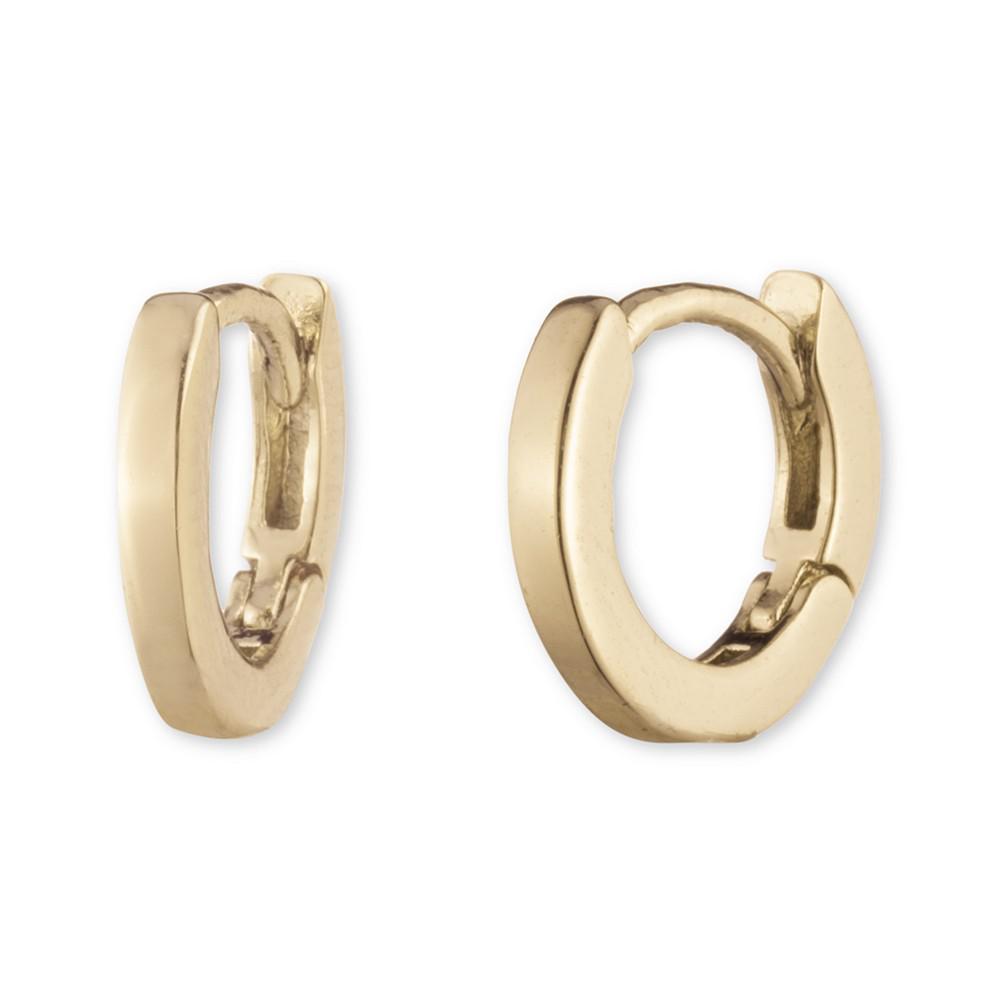 商品Givenchy|Extra-Small Huggie Hoop Earrings, 0.24",价格¥184,第1张图片