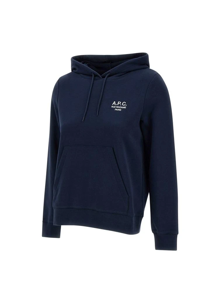 商品A.P.C.|A.P.C. Cotton hoodie Manuela Marine,价格¥1246,第2张图片详细描述